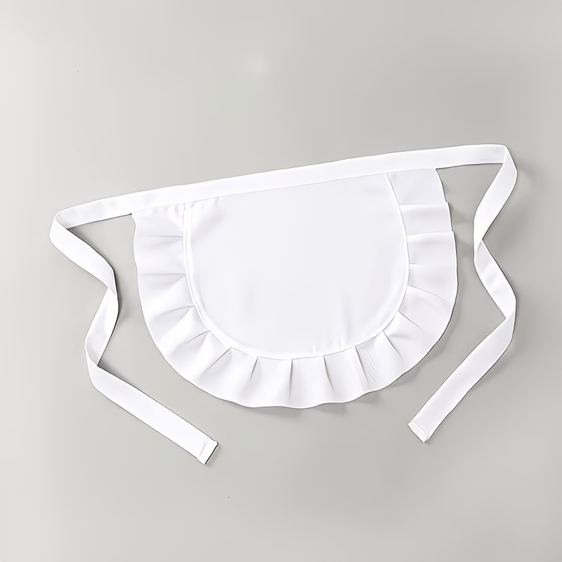 TEMU おしゃれなメイドエプロン - 女性向けキッチン＆ダイニングエプロン、ウェイトレス、カップルギフト、デー、、舞台公演、クリスマスプント、記念日やホリデーギフトに最適