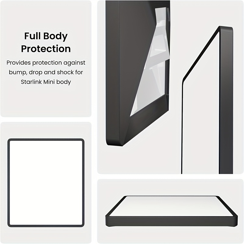 Étui de voyage portable Starlink Mini avec poignée, Housse de protection en silicone antichoc, Protection contre les chutes, Utilisation quotidienne pour l'extérieur – Image 6