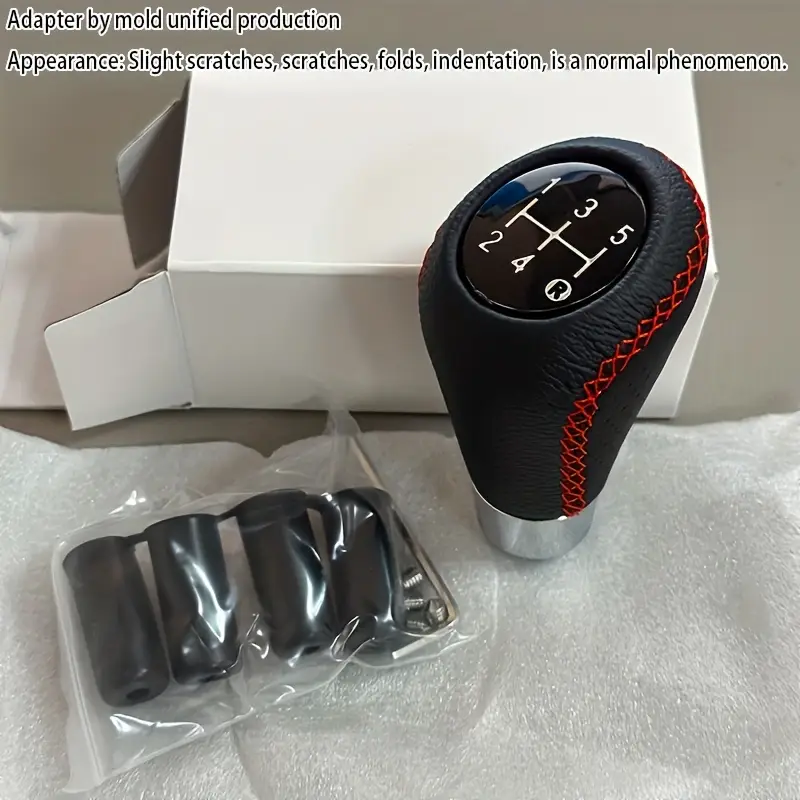 Universal 5/6 Speed Gear Shift Knob Shifter Lever Handle Stick PU Leather Auto Accessories For All Manual Car 5/6 Speed Univers - 34 Universal 5/6 Speed Gear Shift Knob Shifter Lever Handle Stick PU Leather Auto Accessories For All Manual Car 5/6 Speed Univers - 34