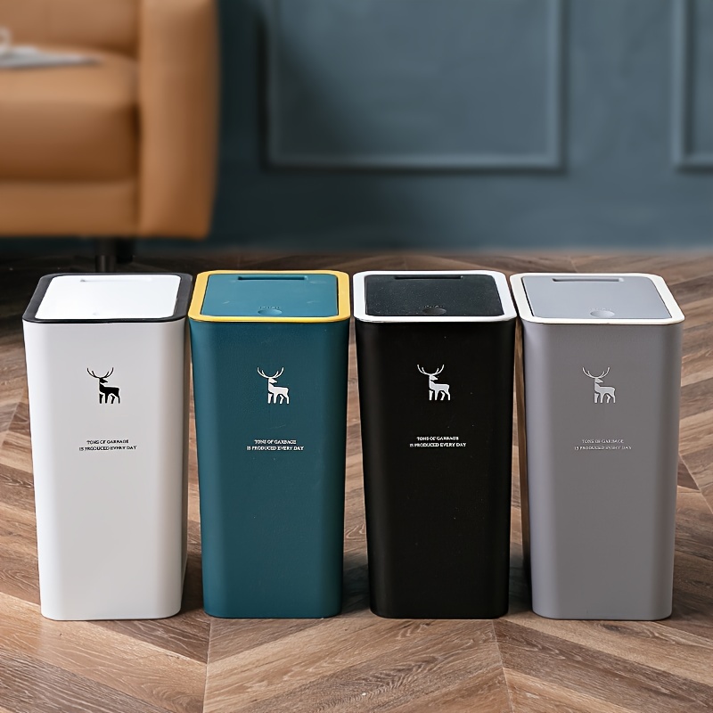 Cestino Per Spazzatura Stardis Binbox - Rettangolare, Rosso, 19 Litri, Per Ufficio E Casa - Foto 9