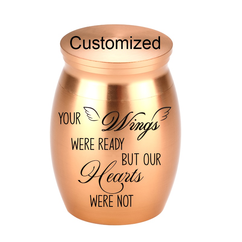 Customizable Small Keepsake Urns for Human Pet Ashes