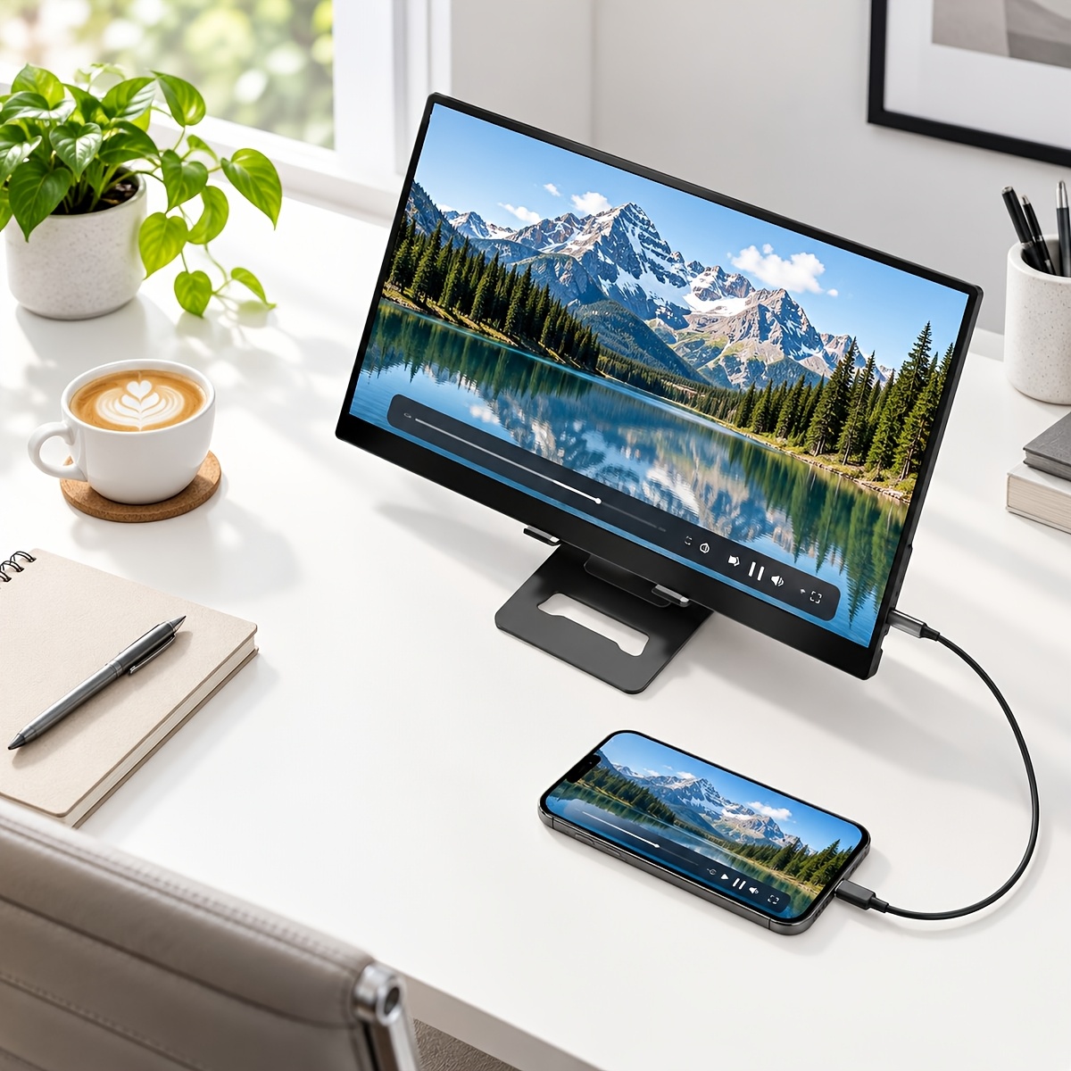 screen monitor portable sold on Temu United States