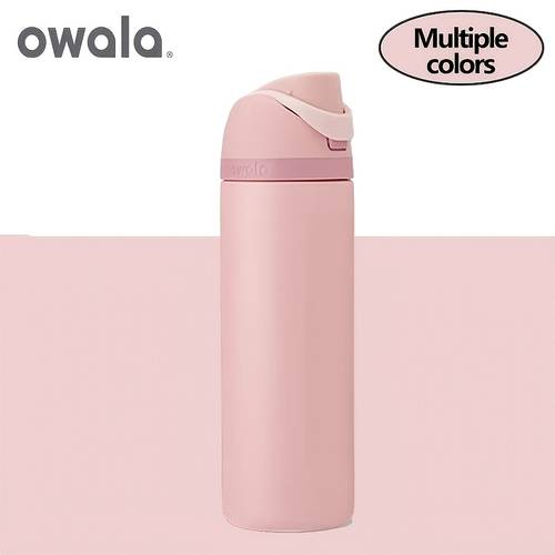 insulated stainless steel straw tumbler dual spout design with straw direct drinking spout leak proof water bottle 24oz in multiple colors and styles
