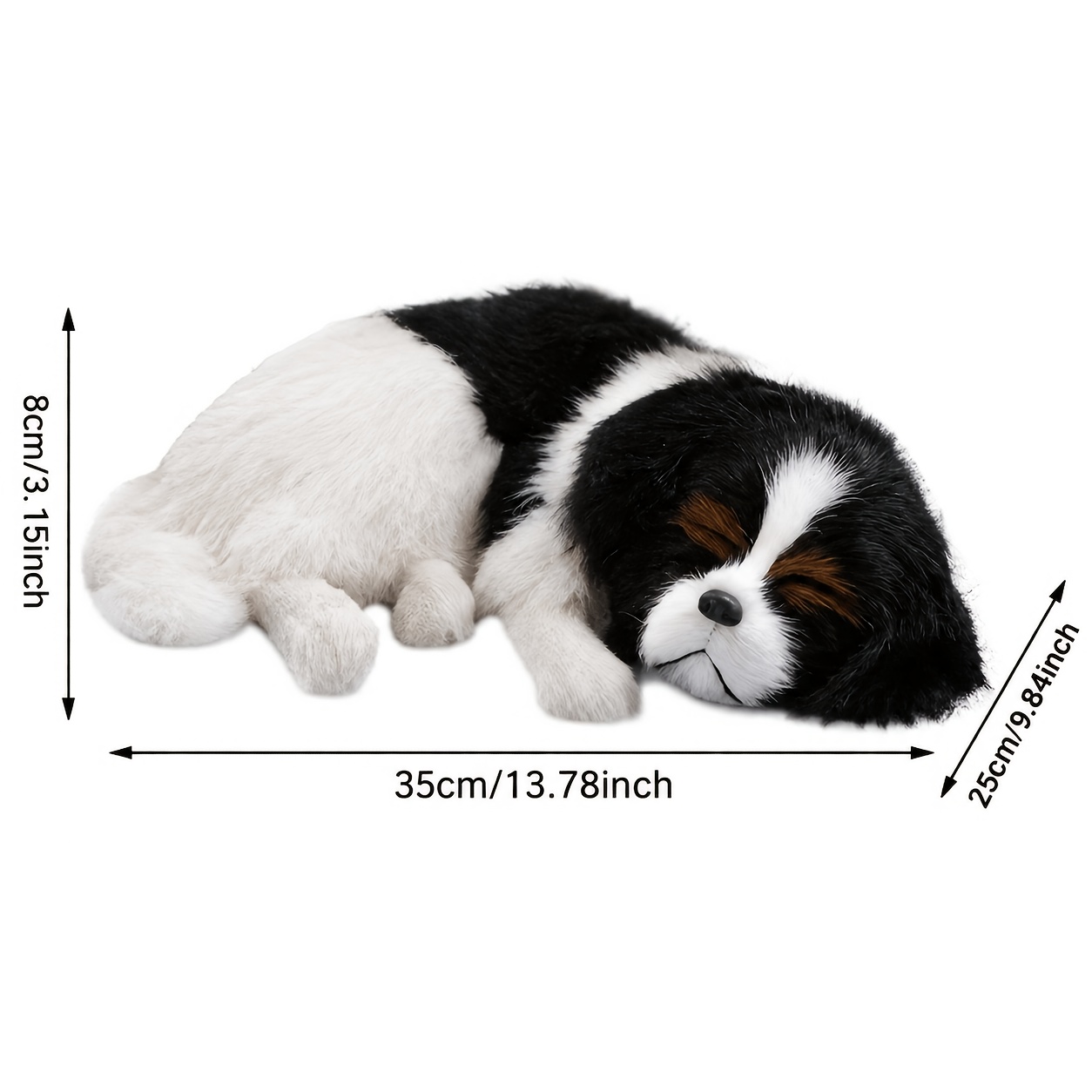 Image of Large Sleeping Dog Figurine-synthetic, Ideal For Home Decor, Versatile Indoor/outdoor Use, Gift