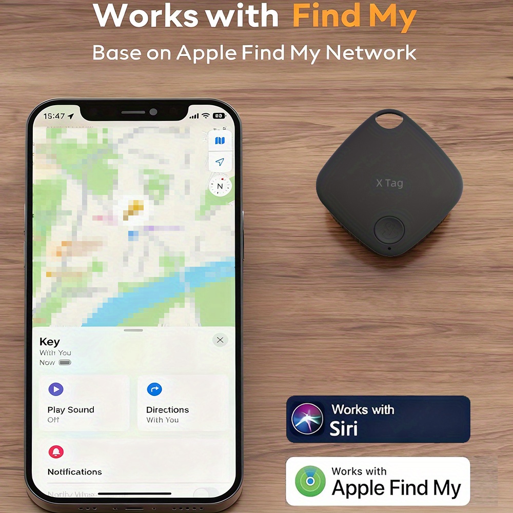 smart   air   localizzatore chiavi valigia, compatibile con dispositivi ios, localizzatore anti-smarrimento per chiavi, portafogli, zaini, borse da viaggio, localizzatore di oggetti funziona con     (solo ios) app, alternativa air tag (non supporta  )