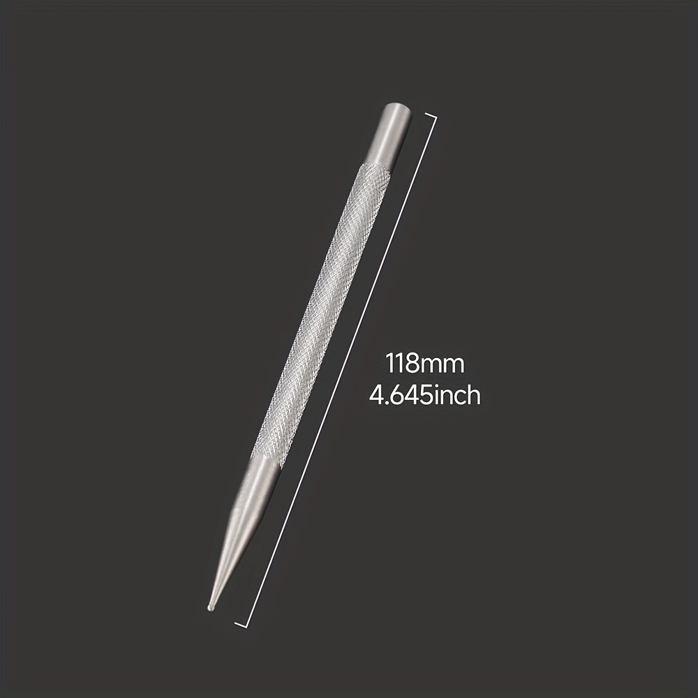E-shop Leder Stylus, Leder Schnitzstift, Multifunktionales Prägewerkzeug, Präzise Markierung für Bastelarbeiten, Robuster Lederhandwerksstift,