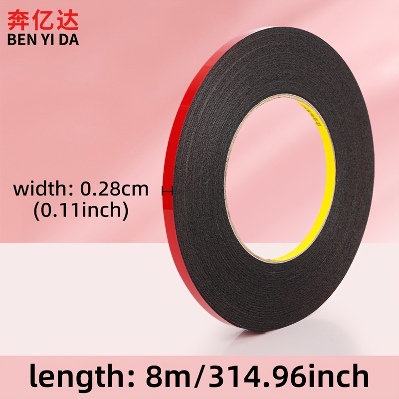 E-shop Rahmenloses LCD Bildschirm Doppelseitiges Klebeband TV Gebogenes Bildschirm Schaumstoff Kleber Handy Reparatur Dichtungsband Spurlos Hohe