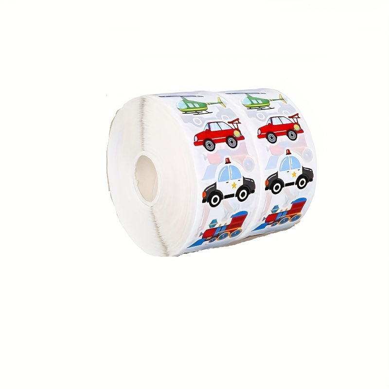 TEMU 500 stuks/rol auto sticker decoratie label stickers