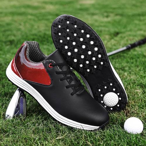 sneakers mens spikeless golf shoes for daily casual training and indoor simulated golf use