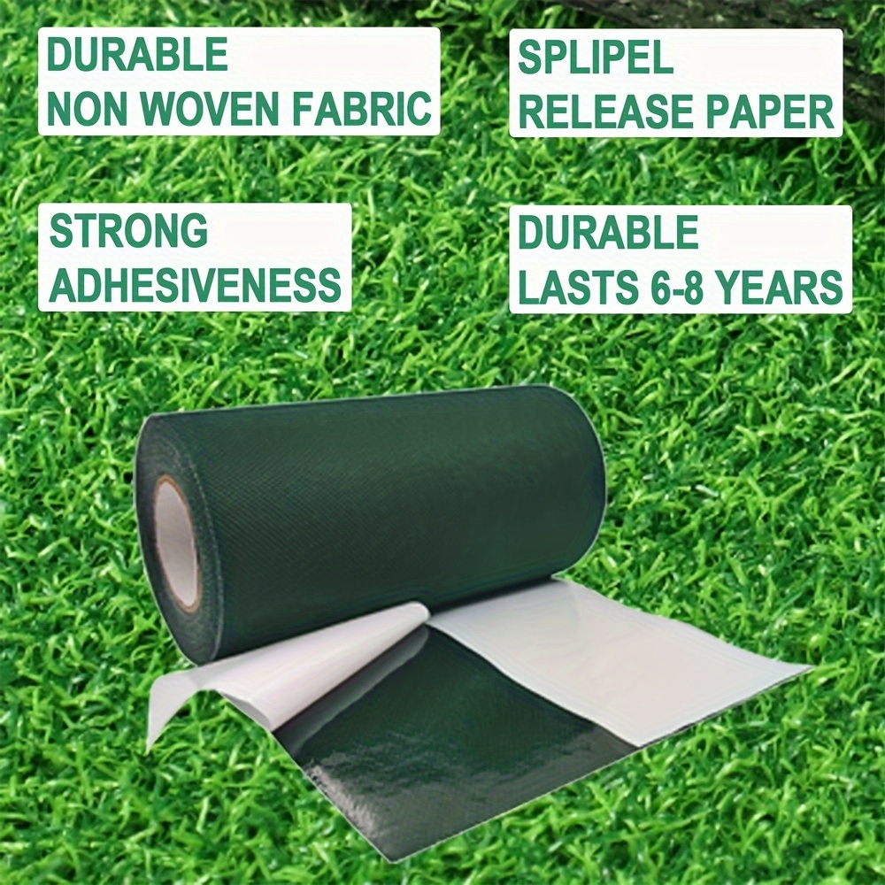 

1 Pack, Tape, Self-adhesive Seam Tape, Tape For Connecting Artificial Grass Carpets, Indoor And Outdoor Turf Cushion Carpets (6"x 65.6')