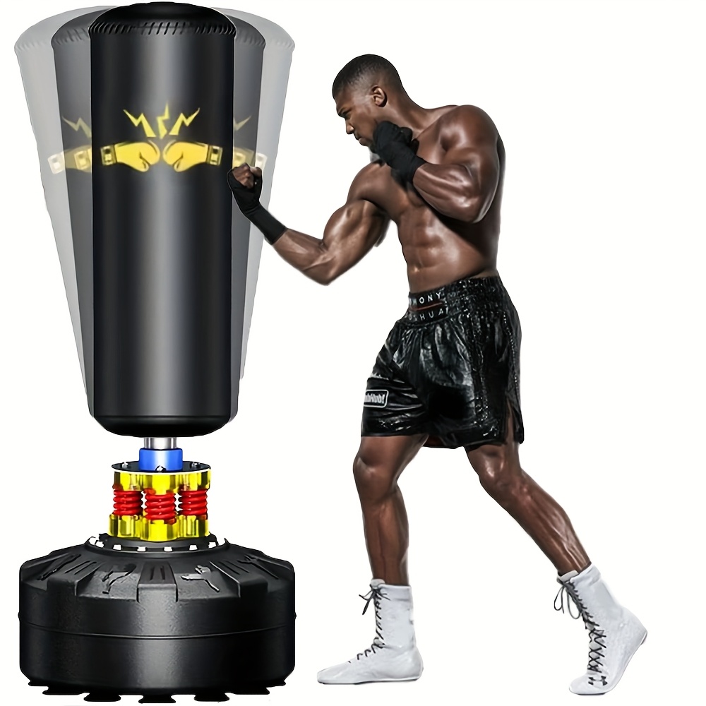 Punching Bag Speed Bag JUOIFIP Standing For Adults 69'' Heavy Bag