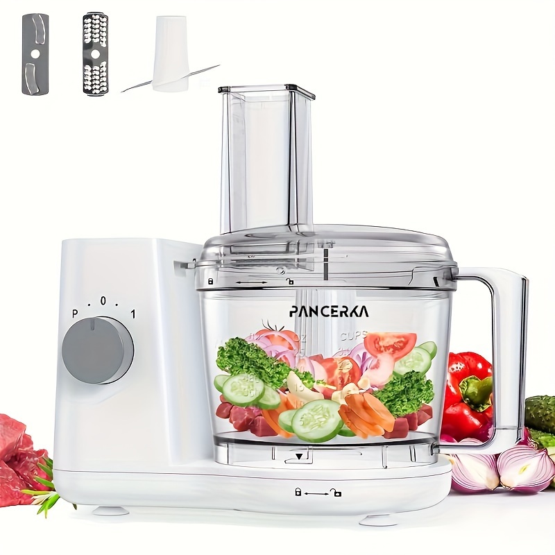 

Pancerka Electric Meat Grinder, Food Processors, Food Grinder And Food Chopper Electric Vegetable Chopper, Bpa Free With Stainless Steel Blades, For Meat, Fish, Vegetable, 500 W