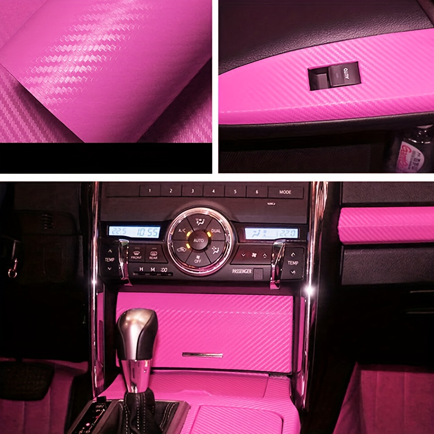 

Car Carbon Fiber Wrap Sticker Car Panel Interior Accessories Car Styling Change Color Protective Film 50*200cm