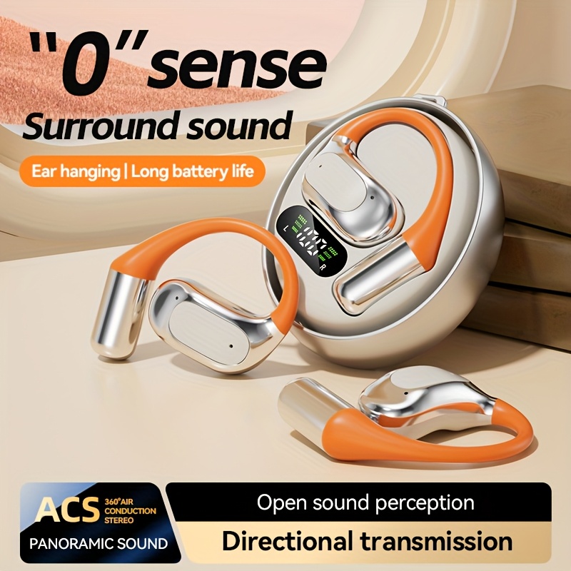 2025 Nuevo] Auriculares de traducción en tiempo real con AI, estéreo HD, traducción de 144 lenguas, comunicación sin barreras, con pantalla LED de poder, puerto de cargamento Type-C, cómodos para reuniones, deportes, estudio, viaje en avión, etc
