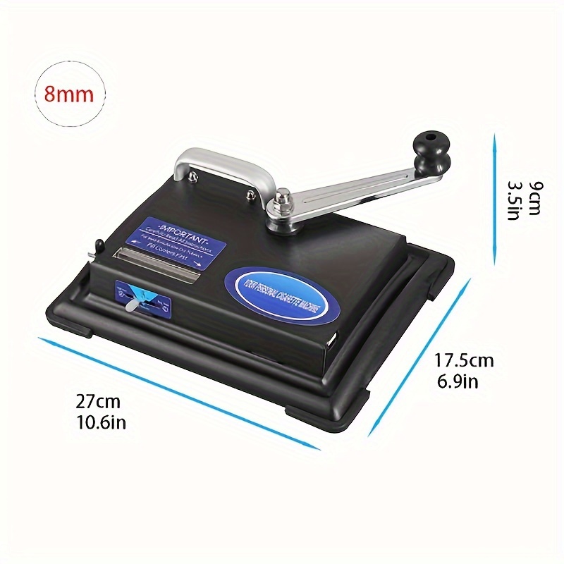 1pc manual straight push cigarette rolling machine no