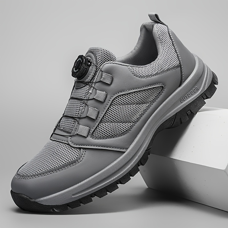 mens casual sports shoes good anti slip and grip comfortable and casual suitable for daily wear office work outdoor walking fashionable shoes black gray
