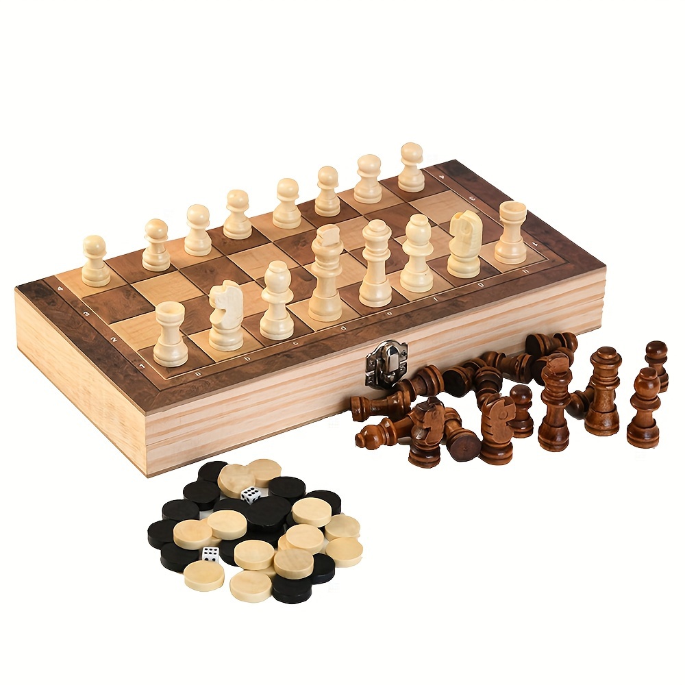 Universal - Ensemble d'échecs de bureau en bois Cadeaux pour adultes et  enfants Jeux d'échecs familiaux Puzzles Jouets d'entraînement Jouets de  plateau Cadeaux pour enfants