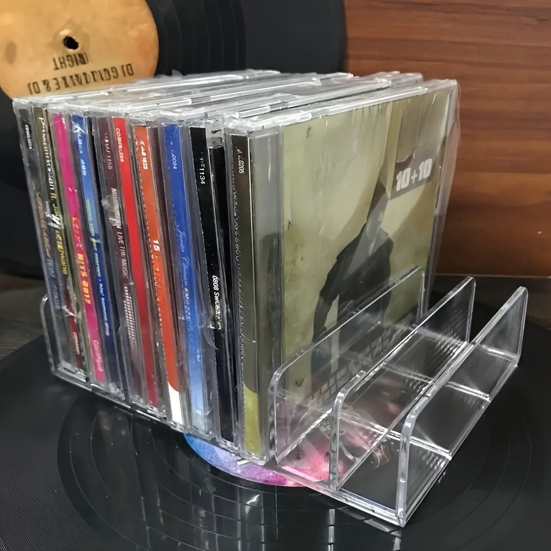 

[customer ] Sleek Transparent Dvd/cd Organizer - Space-saving Storage Stand With Easy Viewing For Home Office Entertainment Collection, Perfect Christmas Gift