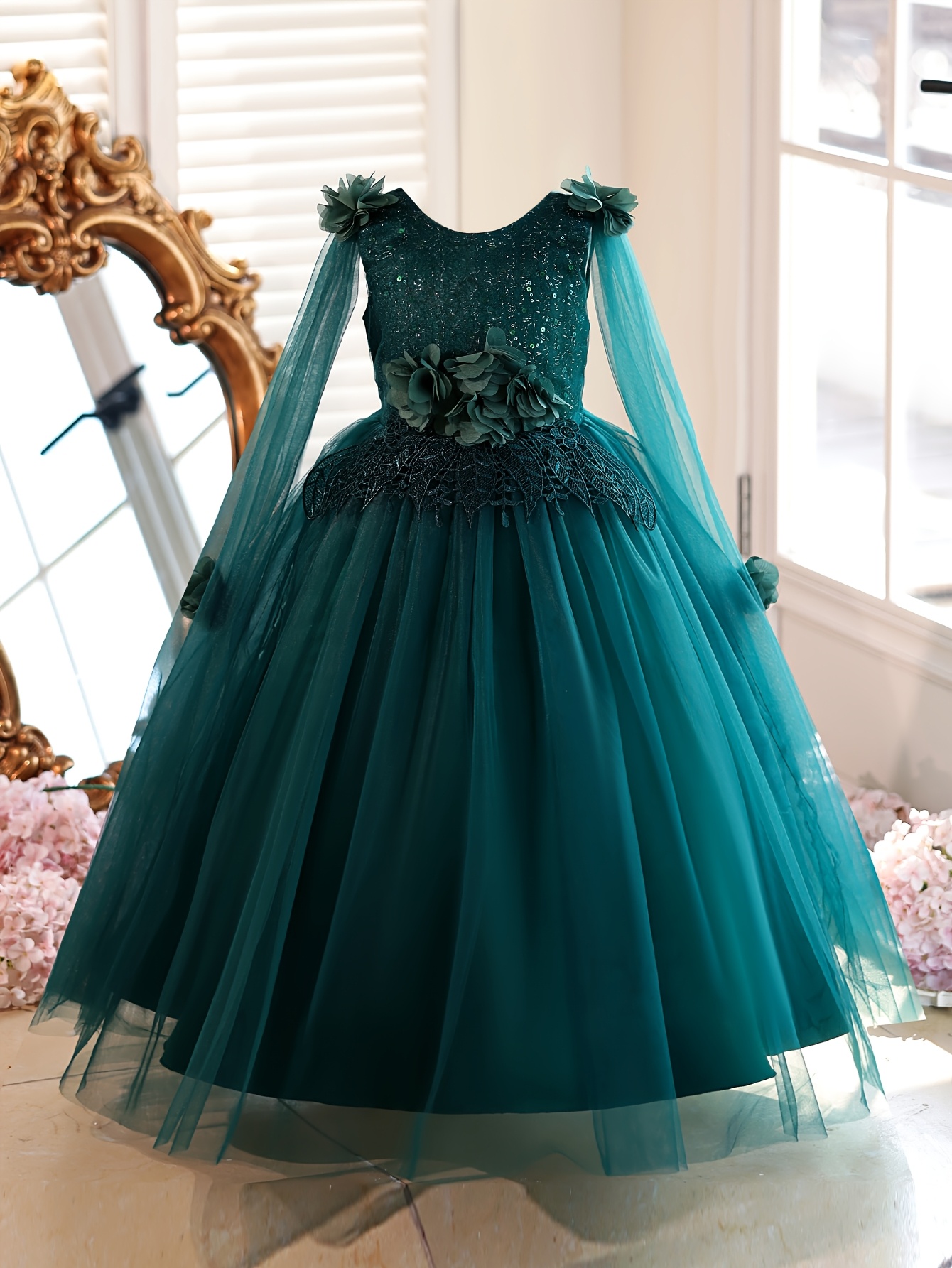 slim fit dress slacks Sparkle Enchantment Gown by bella princess PQ1086 – SNK Dress main image 0