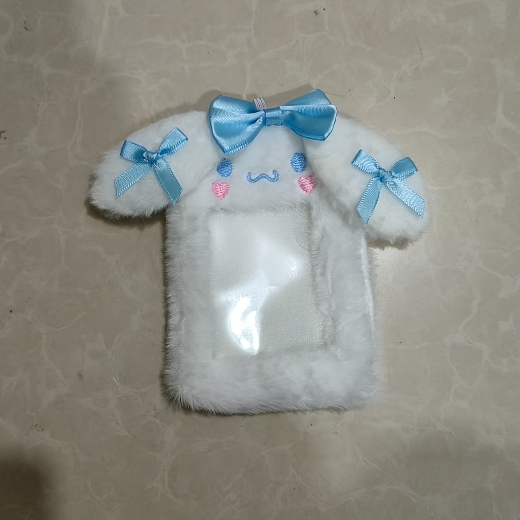 E-shop 2D Original Lizenzprodukt mit Hello Kitty Melody und Cinnamoroll Plüsch Kartenhalter, ein niedliches Campus Badge Case mit Schlüsselanhänger und