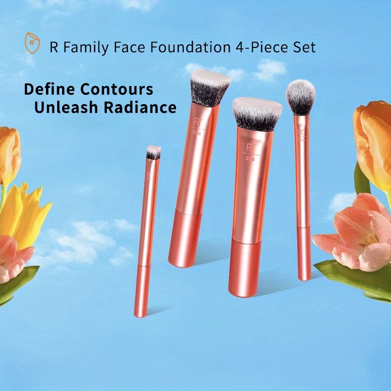 Real Techniques Basic Facial Makeup Brush Set 10005200