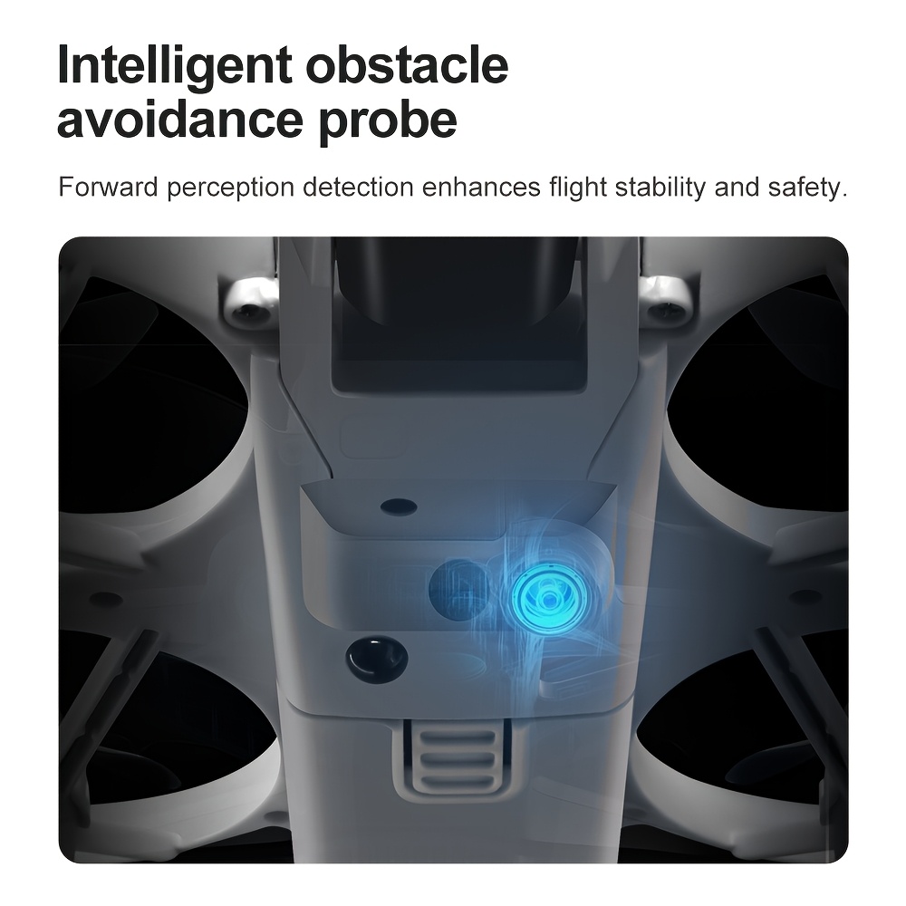 Remote UAV with High-Definition ESC Dual Cameras, Intelligent Obstacle Avoidance, Optical Flow Positioning, Safety Design, 360 Flip, Foldable Design, 6-Channel Gyroscope, One-Button Calibration/ Take-Off/ Landing, Headless Mode, LED Body/ Light, Emergency Stop, Waypoint Flight, Gravity Sensor, Outdoor Quadcopter, Perfect Holiday Gift.