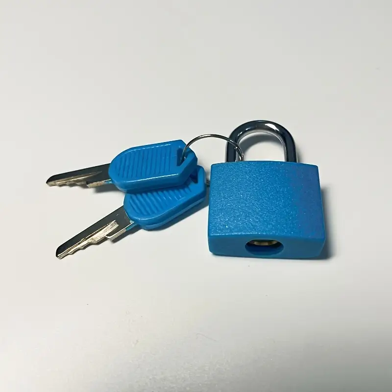 1pc suitcase lock with key metal hanging lock luggage hanging lock multi hanging lock school gym key hanging lock details 21
