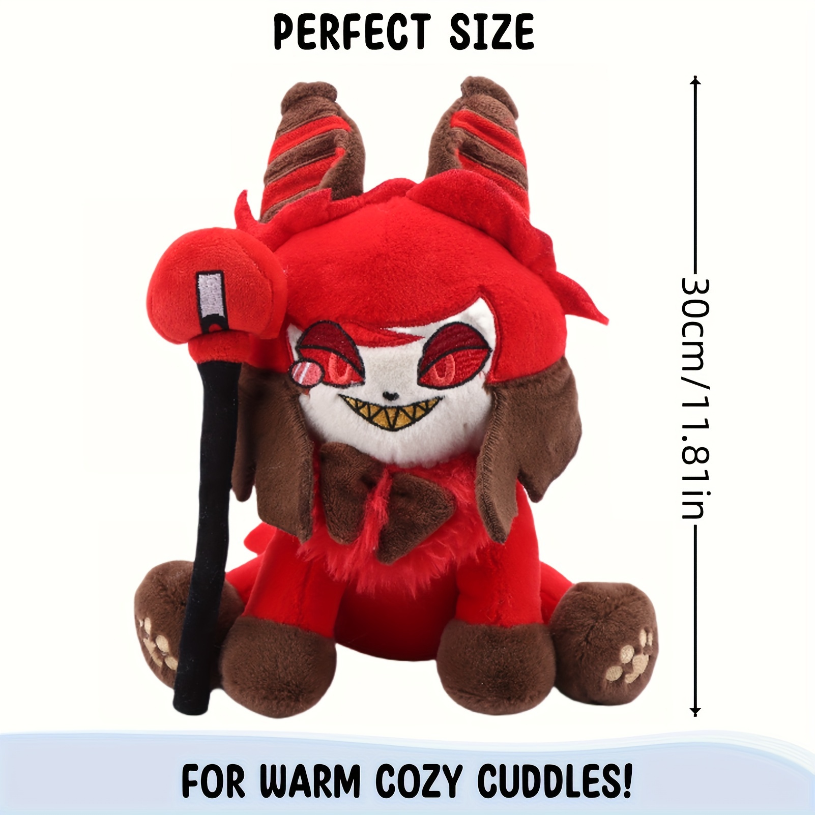 Soft Cartoon Character Plush Toy - Ideal For Ages 0-3, Perfect For Halloween &amp; Birthday Gifts, Home Decor Cute Companion Plushy