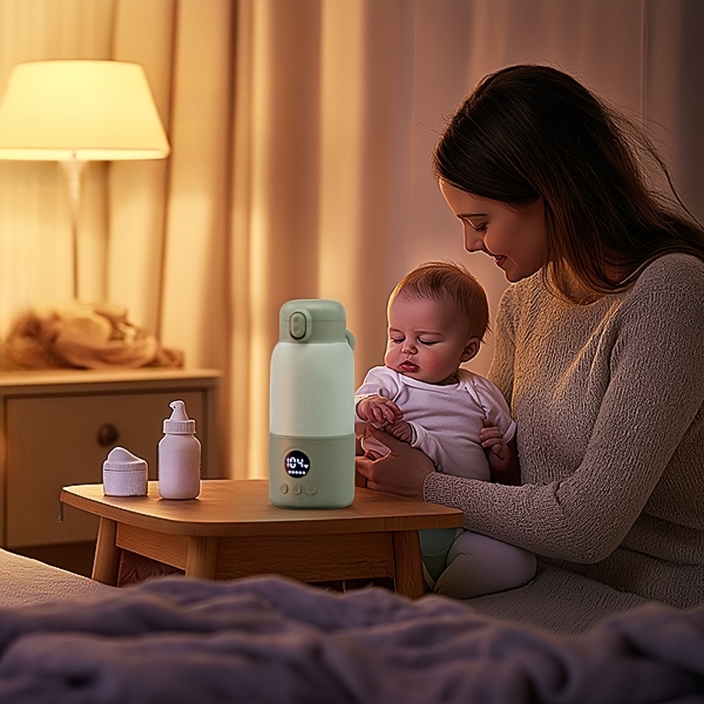 Portable Breast Milk Warmer, Bottle Heater, Car Bottle Warmer, Ideal Gift for Newborns