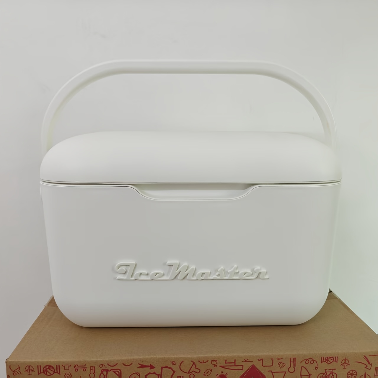 12QT Simple Candy Style Outdoor Camping Cooler Box for Camping Fishing Refrigerator Not Food Contact