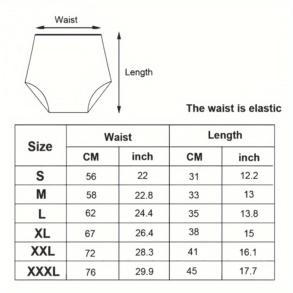 Adult Plastic Diaper Cover Vinyl Waterproof Pull-On-Cover Incontinence  Pants Extra Waterproof Protection to Go On Top of/Together with Diapers 