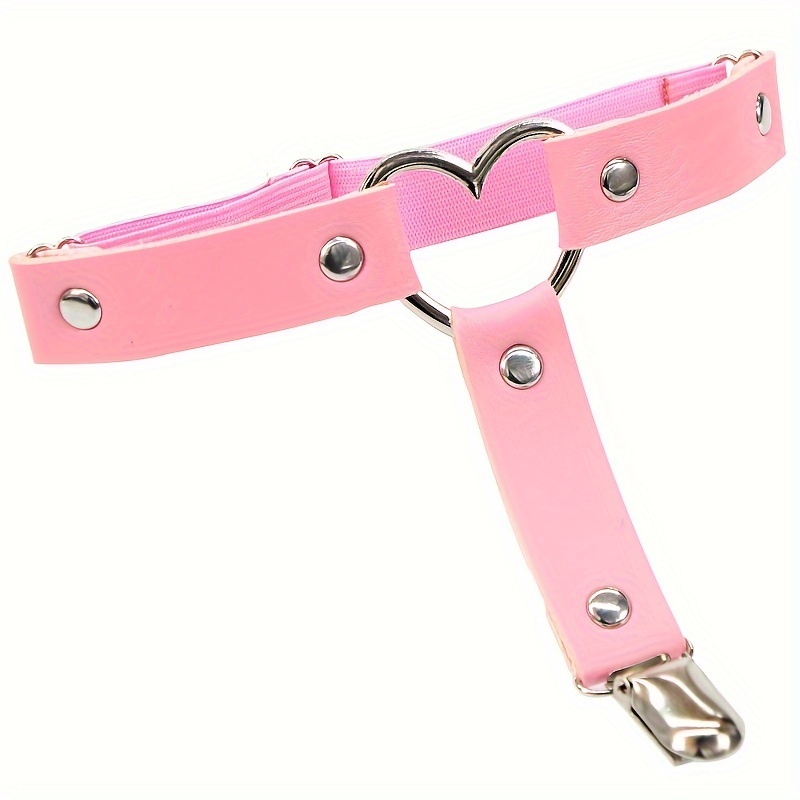 t shaped heart garter belt multi color socks non slip - Temu