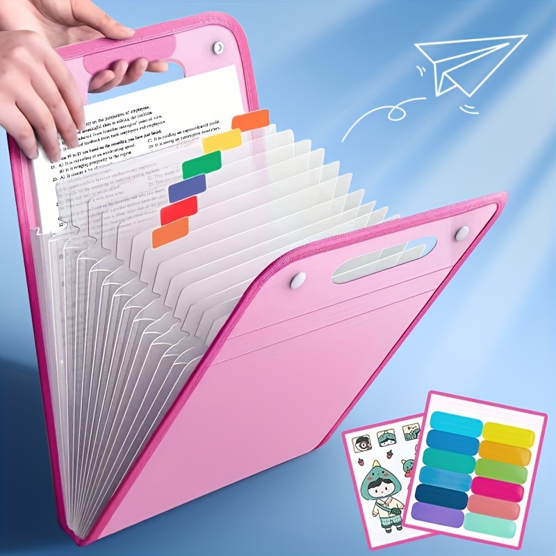 

1pc File Organizer 13 And - Abs Plastic A4 Size For And Use