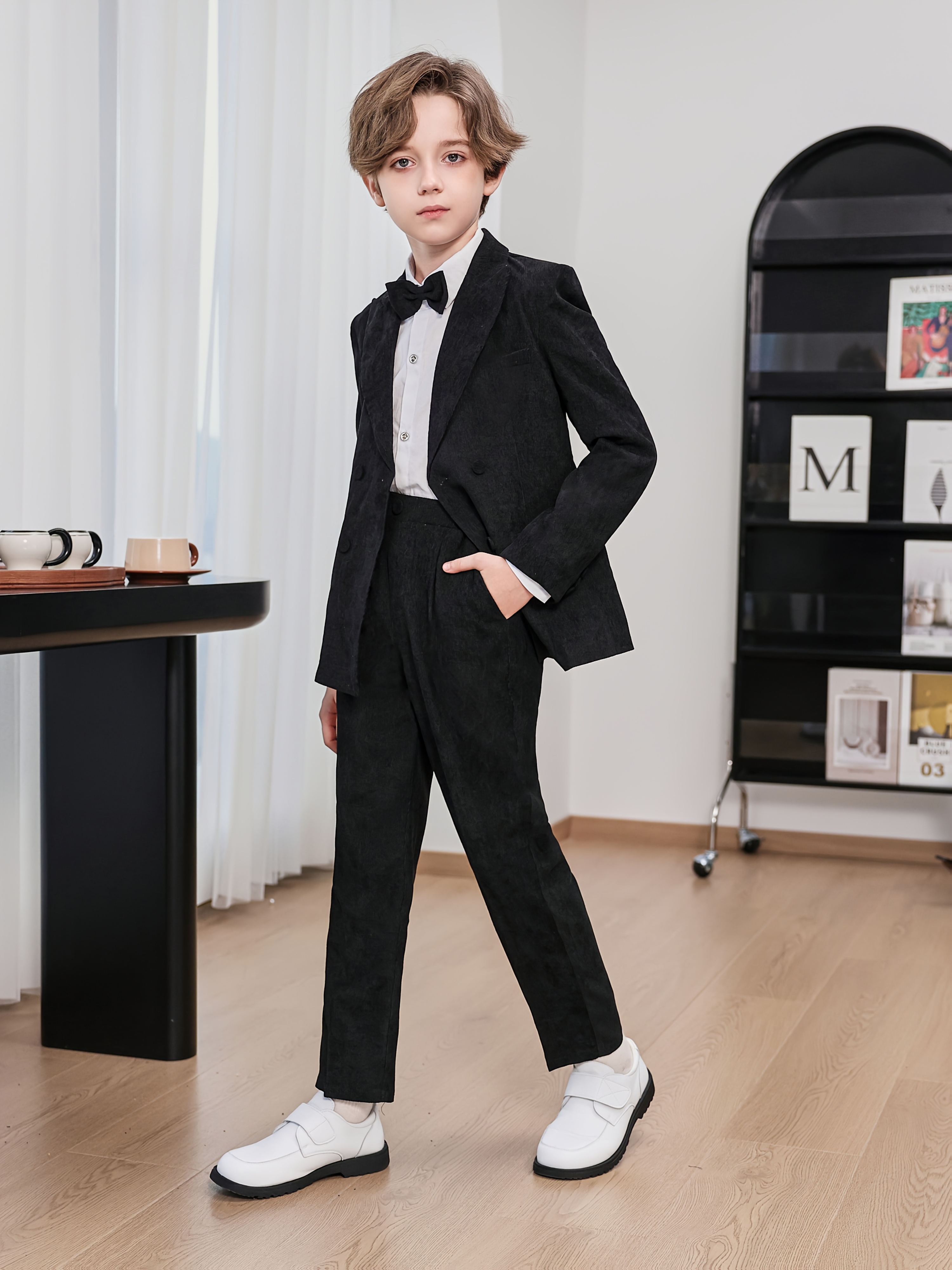 strapless open back dress Rafael Collection Big Boys Black Red Shirt Vest Pants Neck Tie Pocket Hanky 5 Pcs Suit 8-20, Size: 10