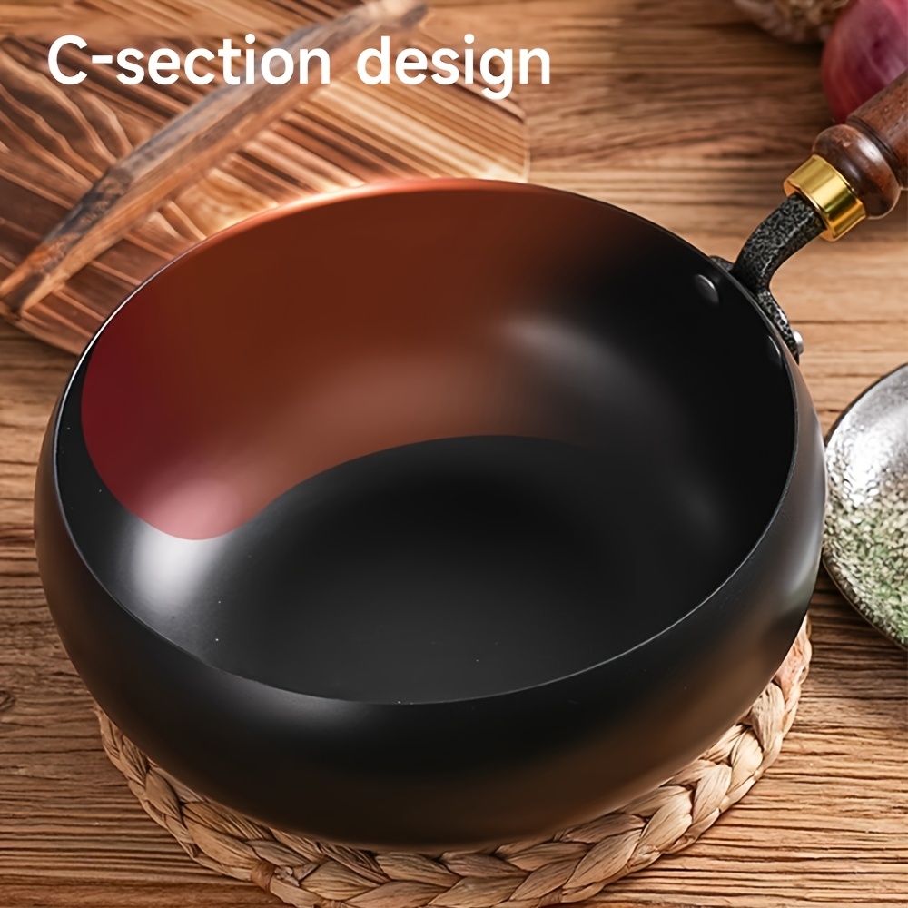 24/28cm Non-coated Cooking Pot With Lid, And Is , Suitable For Cooking And , Kitchen Cookware