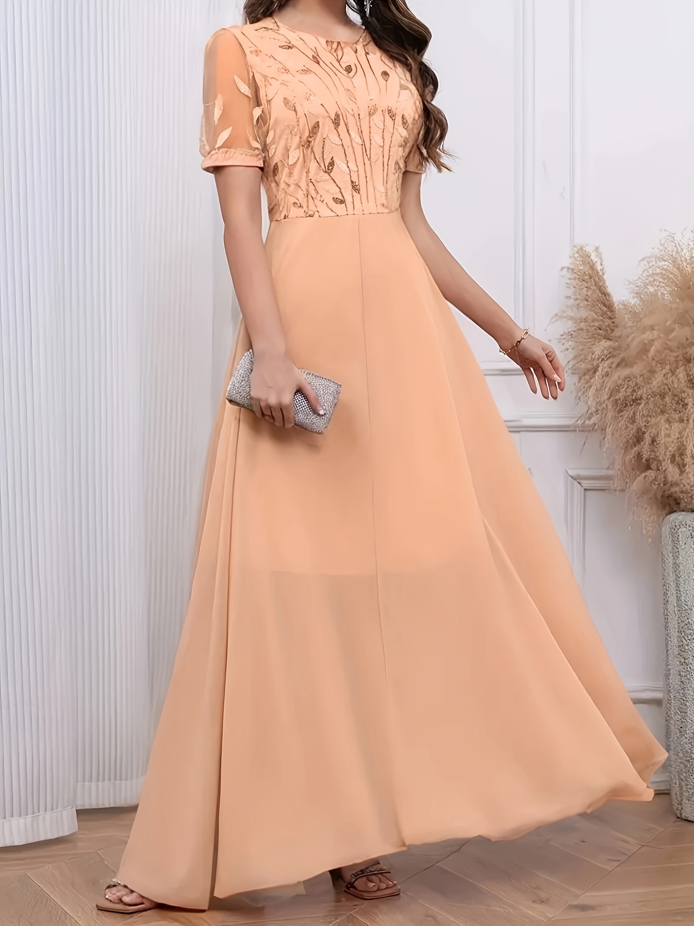 Chorus Dress Women'S * Long Skirt Evening Dress 2025 New Annual Meeting *  Performance Costume Spring