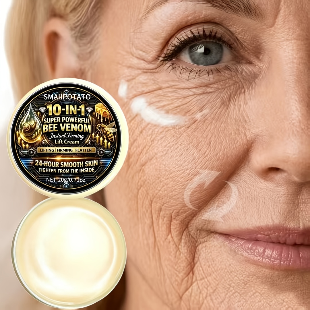 Super Powerful Bee * Lifting Cream, 10-In-1 And Firming Moisturizer, Instant Tightening And Smoothing Face Cream * Care for * And Wrinkles