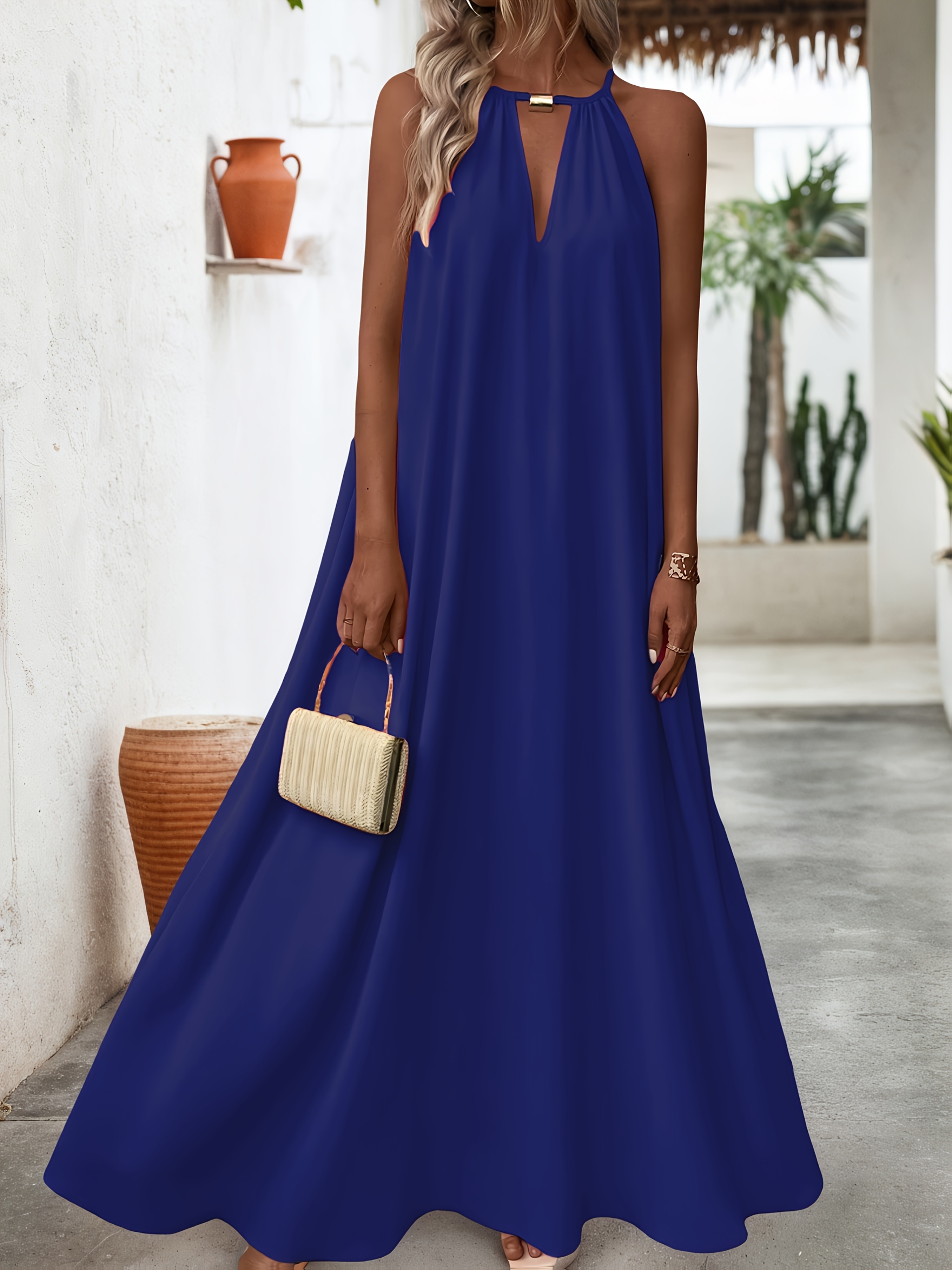 chinese dress ladies Tatum Fitted Maxi Dress with Leg Slit main image 0
