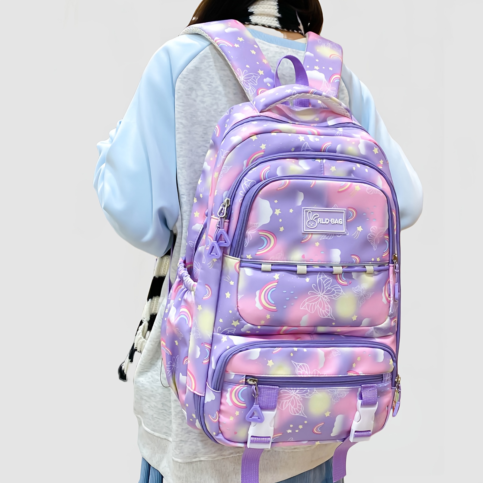 Fashionable, colorful backpack Amazon.com: ANFUMAN Small Backpacks Purse for Women Mini  main image 4
