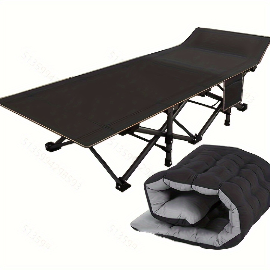

Outdoor Folding Bed. Compact Folding Bed With Mattress