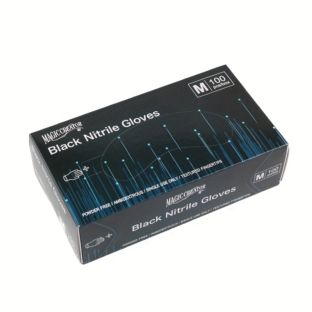 100 Disposable , Durable And Flexible, Suitable For Tattoo Work, Universal Size For Hands, Non-medical, Tattoo-specific