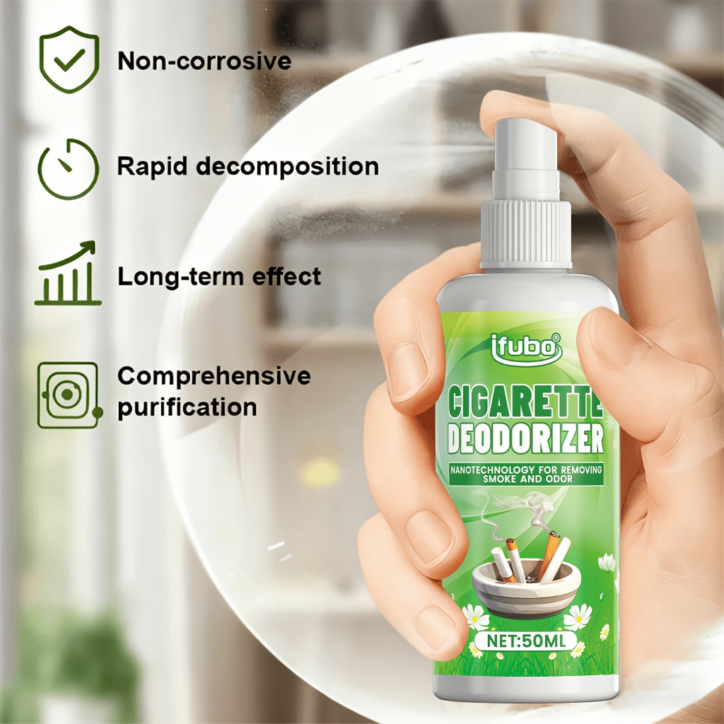 cigarette deodorizer spray Home~Pourri Smoke Odor Control Island Breeze Pocket Sprayer This odor eliminator works quickly to neutralize garbage and bathroom odors Smoke Odor Eliminator - 3.4oz