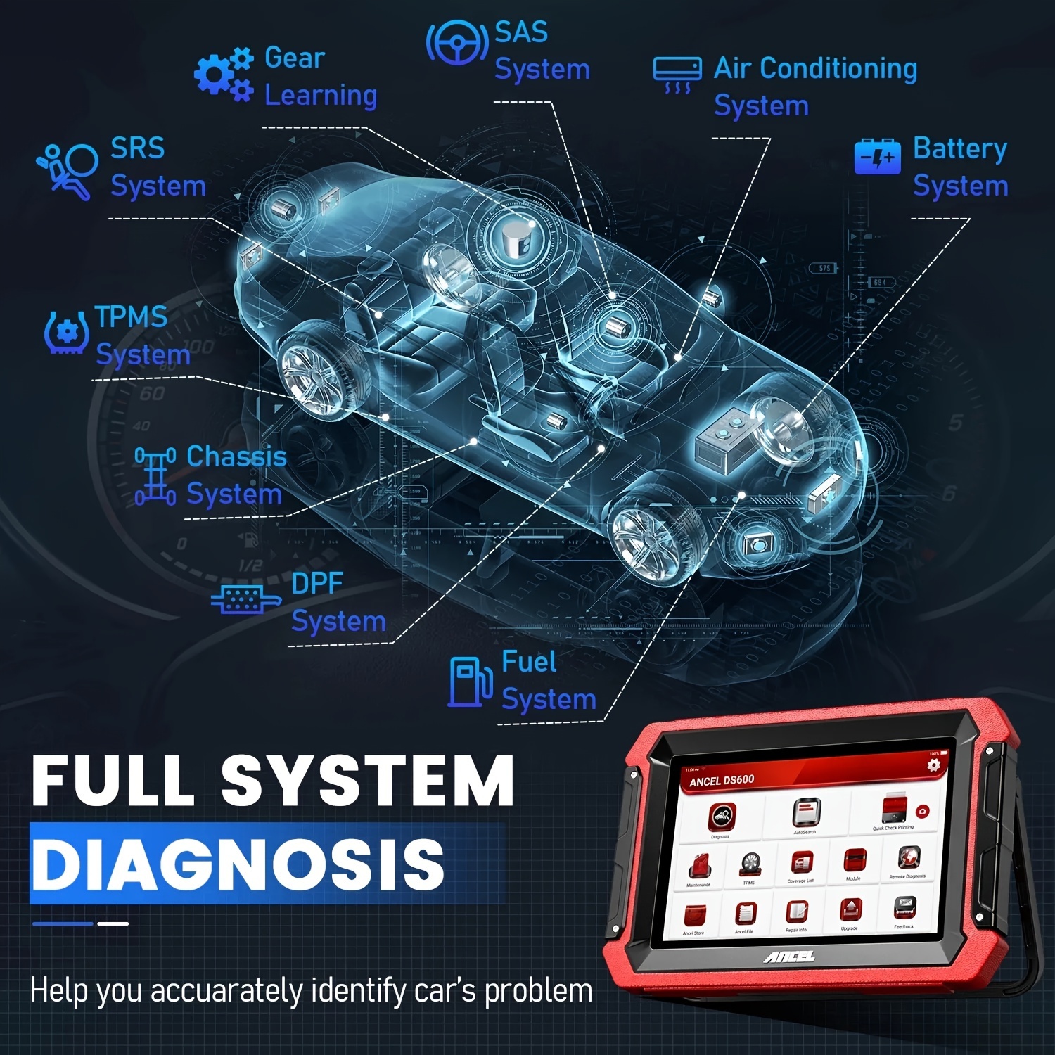   bidirectional control oe   system   scanner diagnostic tool 34 services code reader ecu coding abs bleed   tpms dpf epb tabelt repair tool Product details 4