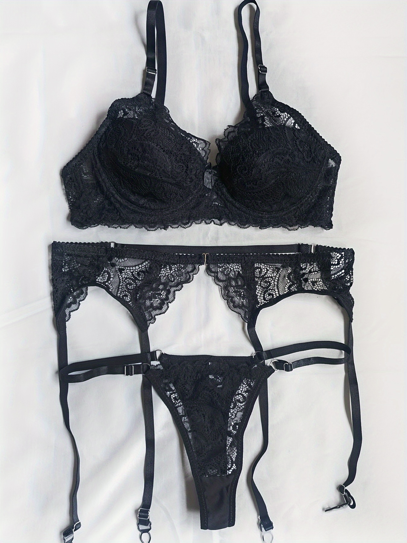 womens garter lingerie lace lingerie transparent