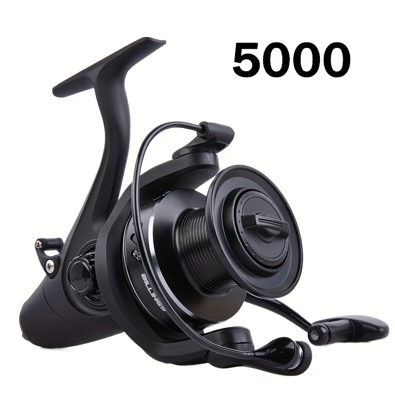 Image of Billings Kw 5000-12000 Series, Smooth And Powerful Performance With 5.2:1 Gear Ratio, 18kg Max Drag, Metal Spool, Spinning Fishing Reel, Long Distance Casting Reel For Freshwater Saltwater