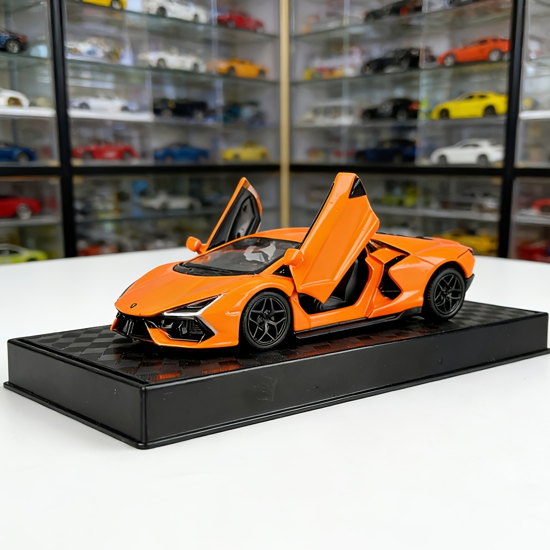 Image of 1:36 Scale Alloy Model Car, Exhibition Grade Simulated Static Sports Car, High Detail Restoration Collectible Ornament, Home Desktop Decoration, Ideal Birthday Christmas Gift For Model