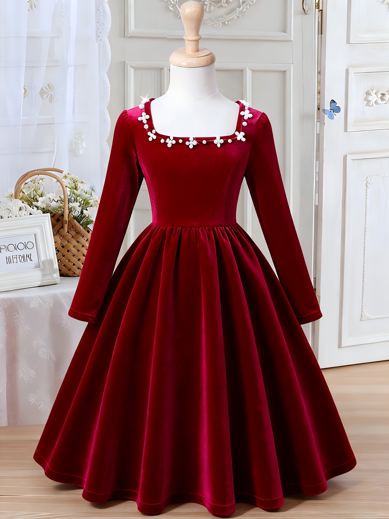 tulle long sleeve wedding dresses Double layer long sleeve wedding dress topper, Topper + Strapless dress / Large