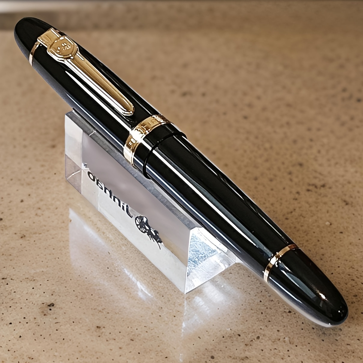 TEMU Pluma Rollerball de Tinta Gel Recargable de Lujo, Bolígrafos de Gel , Suministros de Oficina y Escolares