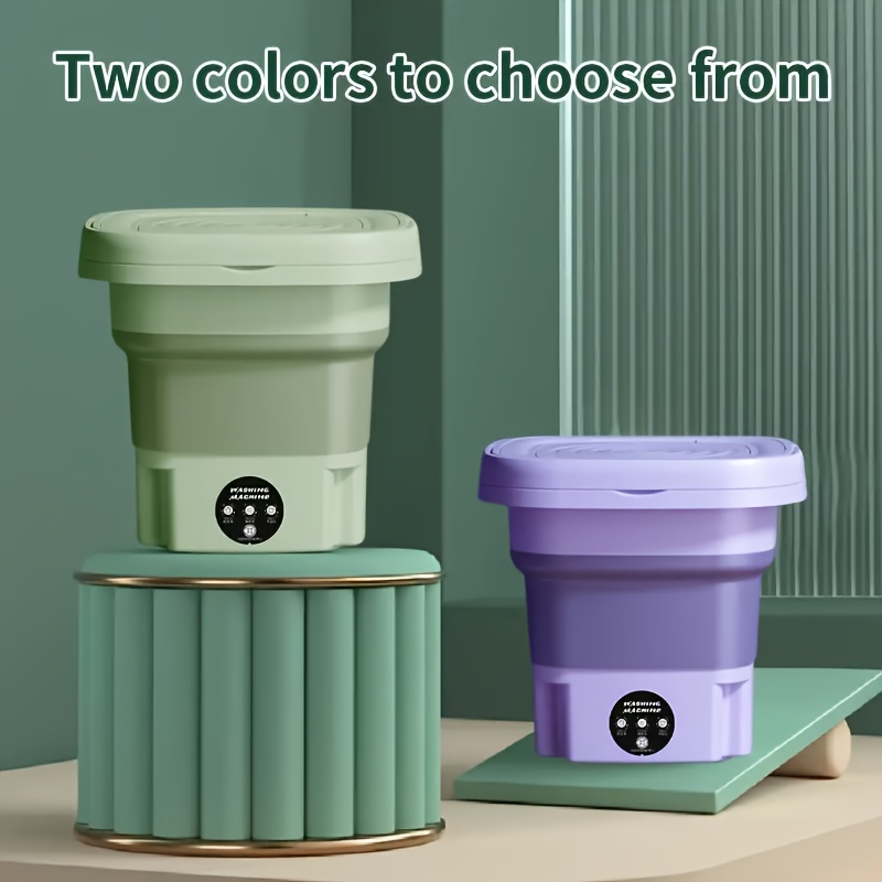 compact portable washing machine for small clothes ideal for underwear socks shirts   home dorms apartments cars     touch control 220 240v eu plug details 0