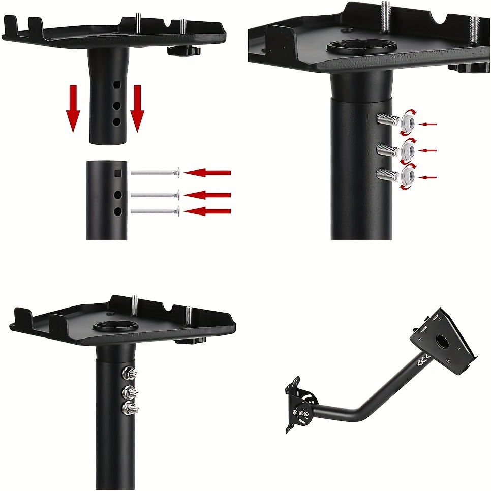 Support mural compatible Starlink Gen 3 - support Starlink V3 - support mural long - compatible support pour poteau - tuyau ajustable étanche pour toit